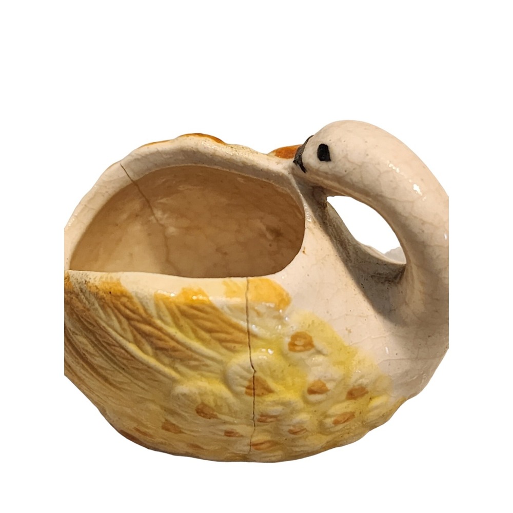 Vintage Occupied Japan Figurines‎ Pheasant Swan Birds Toothpick Holder - Picture 7 of 7